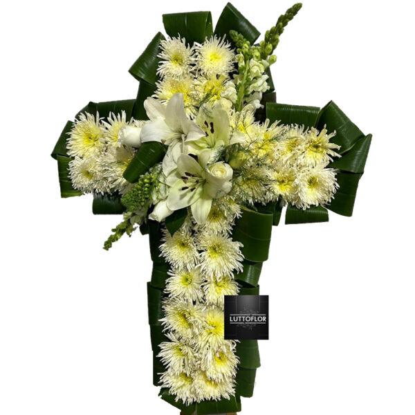 CRUCES DE FLORES PARA FUNERAL MORELIA